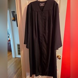 Black Graduation Cap And Gown